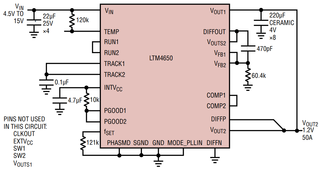 LTM4650IY-1A PBF
